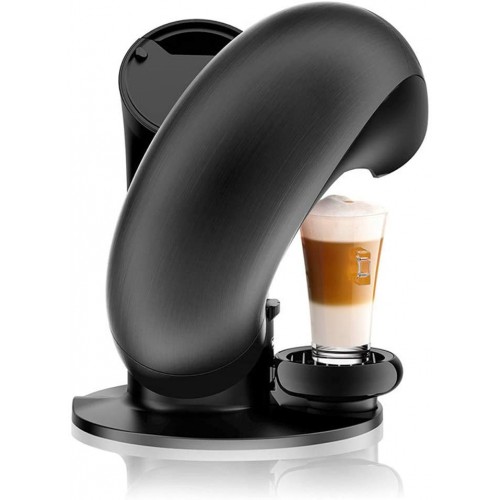 Automatique Capsule Machine à café 1L 15bar Ustensiles de cuisine Ménage Moka Espresso Cafetière 1500W,Noir