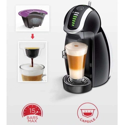 BD.Y Machine à café à Capsules Maison Petite Machine à café Automatique 1L 1500W