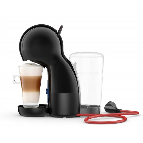 KRUPS Nescafé Dolce Gusto Piccolo XS Machine à café à capsules pour boissons chaudes et froides 15 bars de pression dosage manuel de l’eau Noir KP1A08