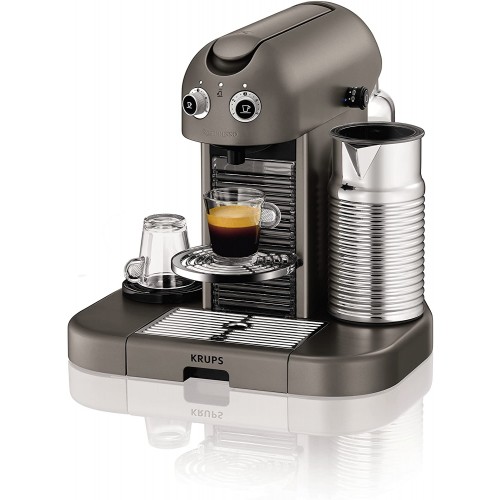 Krups XN8105 Machine à café Nespresso Maestria Gris acier Import Allemagne ancien modèle