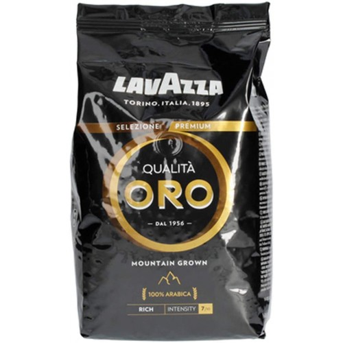 Lavazza Grains de Café Qualita Oro Mountain Grown 100% Arabica 1 kg