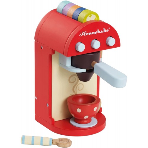 Le Toy Van Honeybake Machine à café en Bois