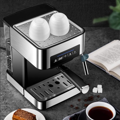 Machine à café garder au chaud 20BAR haute pression 304 cafetière en acier inoxydable tige réglable facile à nettoyer pour le café privérose