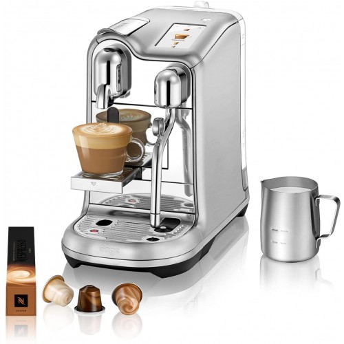 Machine à café Nespresso Creatista Pro SNE900BSS par Sage acier inoxydable