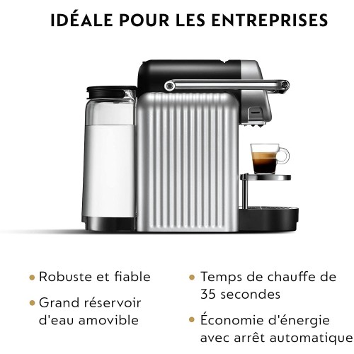 Nespresso Professionnel – Machine à Café Zenius pour Capsules – SAV 1 An Inclus et Capsules Offertes – Adaptée aux Professionnels