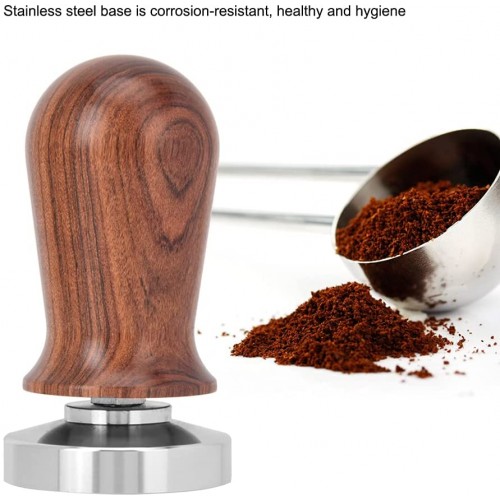 Outil à café antirouille gain de temps base plate presse à café presse à café cuisine pour la maison 51 mm 12