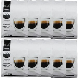 Puro gimoka arôme café arabica vellutato 100 pour cent capsules de café nescafé dolce gusto noir compatible 160 capsules