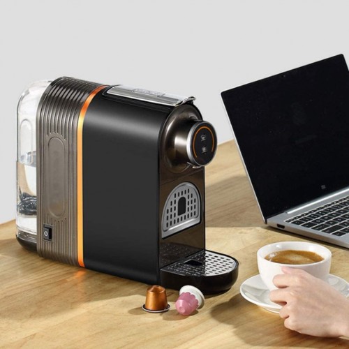 TWDYC Mini Capsule Machine à café Espresso Automatique Home Office Compact One Accueil Mini Automatique Lait de soja Machine à thé