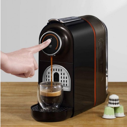 TWDYC Mini Capsule Machine à café Espresso Automatique Home Office Compact One Accueil Mini Automatique Lait de soja Machine à thé