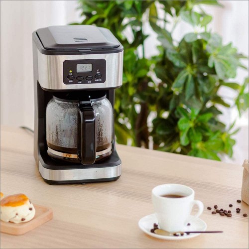 ZJZ Machine à café multifonctionnelle de Filtre thé Automatique de Grande capacité de Pot de café de Machine à café américaine à la Maison