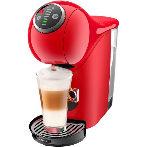 KRUPS Genio S Plus Rouge Machine à café Cafetière Espresso Boost Sélecteur de température Fonction XL KP340510