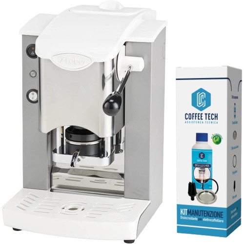 Machine à café à dosettes en papier ESE 44 mm Faber Slot inox gris