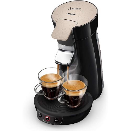 Philips HD6562 36 Machine à café à dosettes SENSEO® Viva Café Eco Edition spéciale couleur Nougat