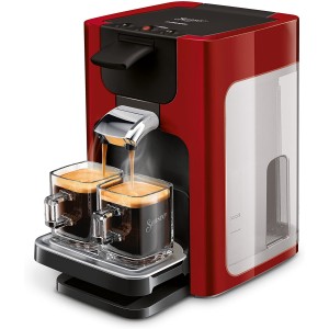 Philips Senseo HD7865 80 Pod Coffee Machine 1.2 liters Rouge