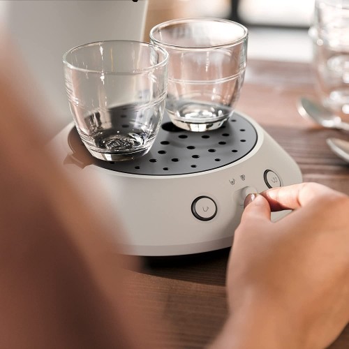 Philips Senseo Original Plus CSA210 10 Machine à café à dosettes sélection de la puissance du café technologie Coffee Boost en plastique recyclé Blanc