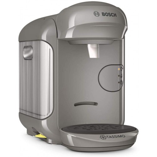 Bosch Tassimo Vivy2 TAS1406 Machine à café avec plus de 70 boissons entièrement automatique convient à toutes les tasses peu encombrante 1300 W gris anthracite