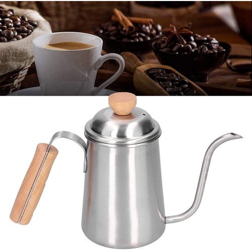 Bouilloire à café cafetière saine antirouille pour cuisine pour restaurant pour les amateurs de café filtre