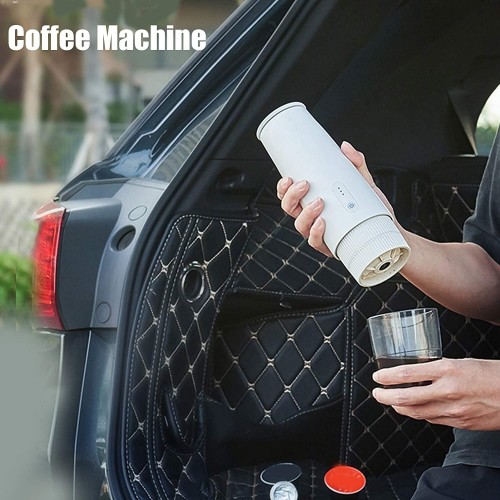 GUSTAR Machine à café Petite cafetière à Batterie de Grande capacité à Charge Rapide Portable avec Interface de Type C pour Un Voyage d'affaires pour Le caféVersion Capsule Nespresso