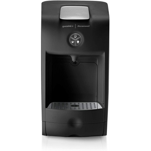 Guzzini Coffee Project Machine à café expresso et boissons fonctionnant avec capsules Carlo Colombo 30 x 16,5 x 29,5 cm noir