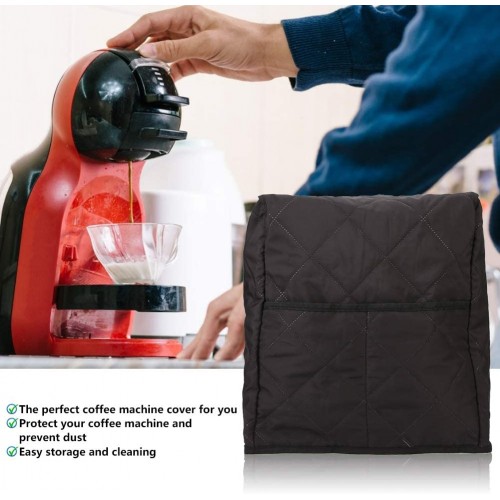 Housse de cafetière housse d'appareil à expresso 32 X 31 X 36 cm pour protéger votre machine à café et éviter la poussière
