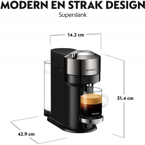 Krups Vertuo Next XN910C10 machine à café Cafetière à dosette 1,1 L