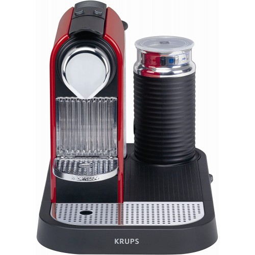 Krups XN 7106 Cafetière NESPRESSO® CitiZ rouge