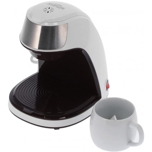 Machine à Café Cafetière Automatique 300 Ml avec Filtre Réutilisable pour Infuser du Thé en Poudre Parfumée 450W 220VPRISE EU
