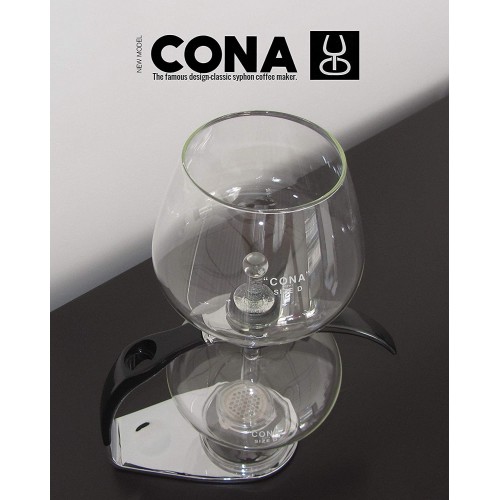 CONA Size D-Genius All-Glass Cafetière