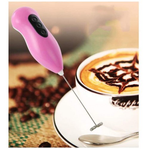 WY- eggbeater Batteur à Oeufs de Cuisine électrique Domestique Mini mélangeur à Cheveux crème à café Manuelle