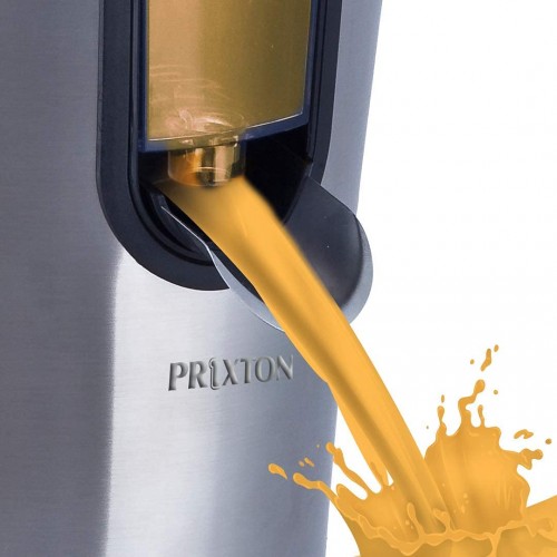 Prxton Presse-agrumes électrique à orange automatique extrait facilement les jus avec 160 W de puissance et 800 ml de capacité noir acier inoxydable dimensions 31 x 20 x 32 cm reconditionné