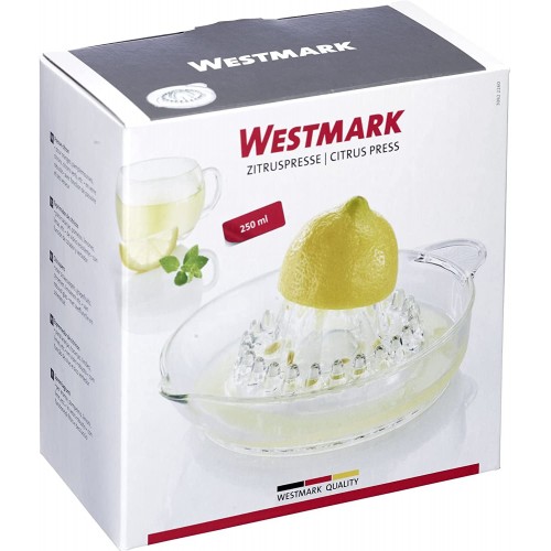 Westmark 30822260 Presse-agrumes et oranges en verre Transparent 250 ml