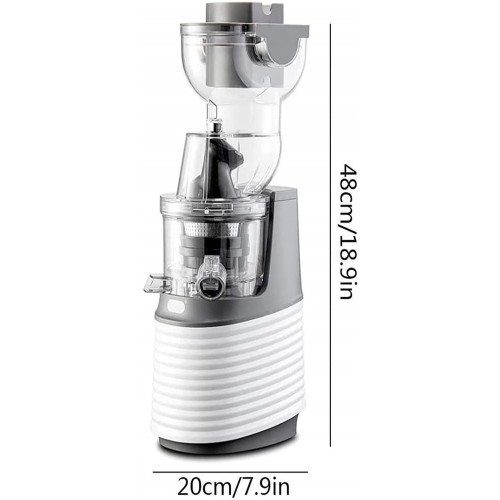 KSDCDF Juicer Machine Centrifugal Juicer facile à nettoyer extrait de SAP machines de presse-agrumes pour fruits et légumes titane filtre amélioré anti-goutte haute qualité