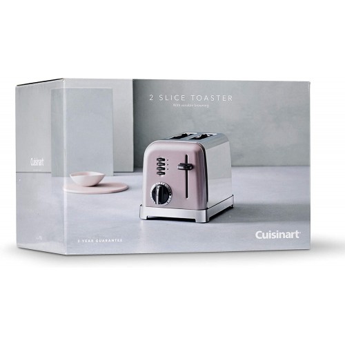 Cuisinart CPT160PIE Toaster 2 tranches rose vintage