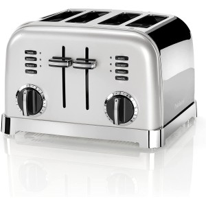 CUISINART Toaster 1800 W Gris Perle CPT180SE