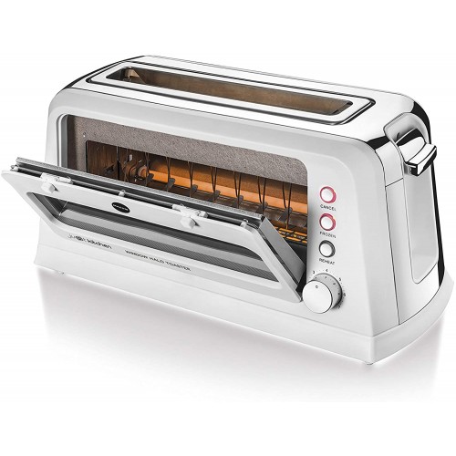 Macom Just Kitchen 829 Window Halo Toaster Grille-pain halogène avec fenêtre
