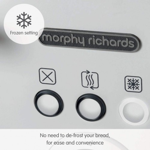Morphy Richards Grille-pain Illumination 4 tranches Blanc 248021