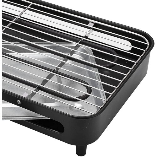 Barbecue Grill Grill Électrique Multifonctions Bonne Conductivité Thermique pour Intérieur pour Extérieur