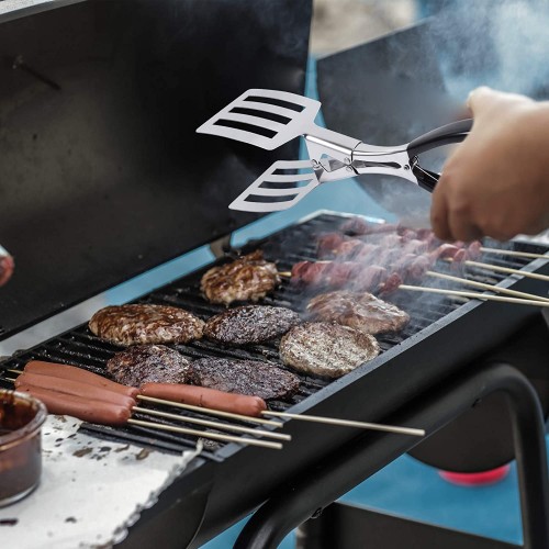 DOITOOL Pince à steak en acier inoxydable pour barbecue