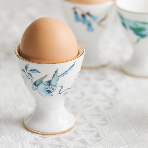 Cuiseur À Oeufs Petit-déjeuner Tasse d'œuf Bac à œufs Pattre d'œufs Céramique Cuisine à cuit à la vapeur Coupe d'œufs de ménage Color : A