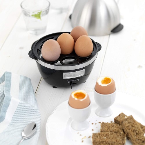Cuisinart CEC10E Cuiseur à oeufs électrique compact pour omelettes oeufs cuits et pochés 600W