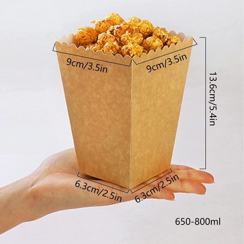 30 Pack Popcorn Boîtes Boîtes à Popcorn Pour Fêtes Boîtes à Popcorn Pour Pop-Corn Pop-Corn Au Poulet Biscuits Barbecue Convient à Toutes Sortes De Fêtes Mariages Pique-Niques Soirées Carnavals