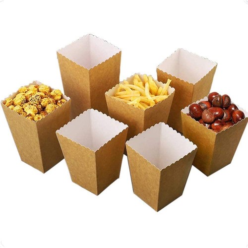 Einesin 30 Pack Popcorn Boîtes Boite Pop Corn Bonbons Conteneur pour Les Collations de Fête Les Bonbons Le Pop-Corn et Les Cadeaux