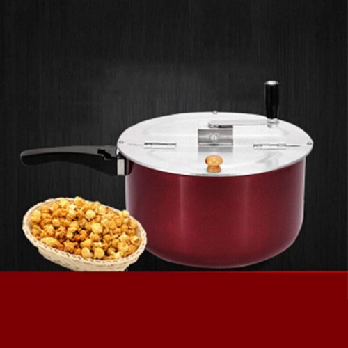 Hand Popcorn Machine Popcorn Machine Hand Popcorn Pot Gas Stove Induction Cooker Dual-Use