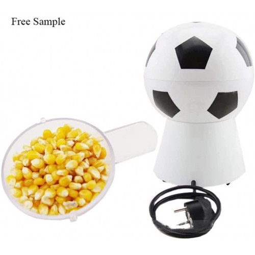 XINDONG Popcorn Poppers Mini Football Popcorn Machine DIY Machine À Pop-corn For Enfants Petite Machine De Pop-corn Sain Et Délicieux