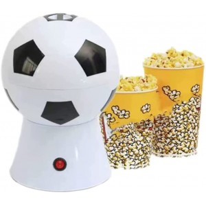 XINDONG Popcorn Poppers Mini Football Popcorn Machine DIY Machine À Pop-corn For Enfants Petite Machine De Pop-corn Sain Et Délicieux