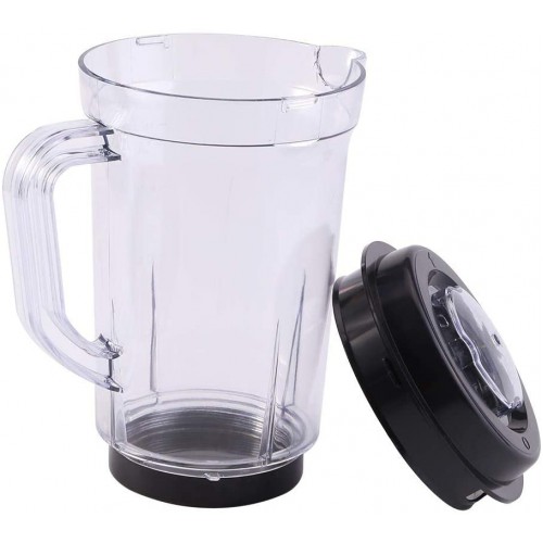 A sixx 1000ml Juicer Blender Pitcher Milk Cup Juicer Blender Cup Glace concassée résistante aux Basses et Hautes températures pour Le broyage à Sec des jus de Fruits pour l'agitation