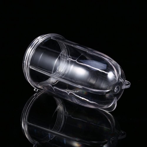 Duokon Tall & Short Cup Remplacement Tall & Short Cup Transparent pour Home Blender Safe sans BPACoupe Courte