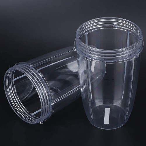 EVTSCAN 2 pièces presse-agrumes tasse tasse transparente remplacement accessoire de mélangeur de nourriture adapté pour 600 W 900 W