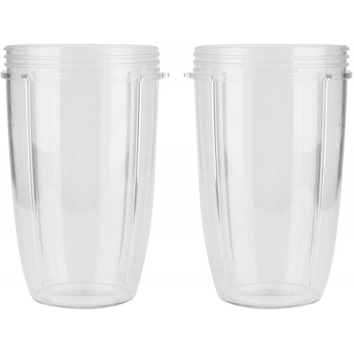 EVTSCAN 2 pièces presse-agrumes tasse tasse transparente remplacement accessoire de mélangeur de nourriture adapté pour 600 W 900 W