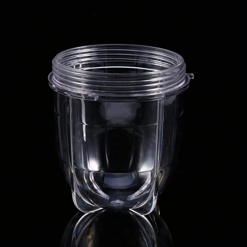 Kudoo Remplacement de Tasse Haute et Courte Tasse Haute et Courte Transparent pour mélangeur Domestique sans BPATall Cup